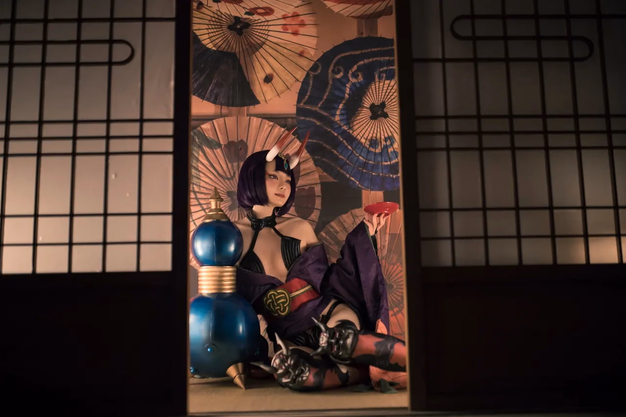 Hachi as Shuten-Douji — cosplay photo 13 of 14