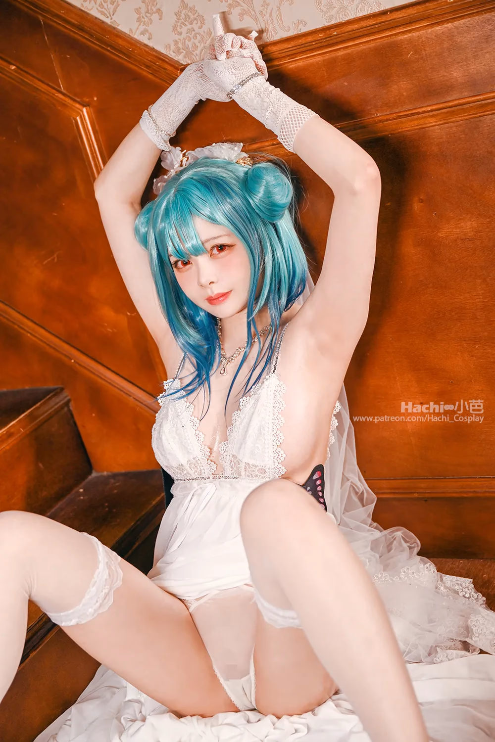 Hachi as Uruha Rushia — cosplay photo 9 of 15