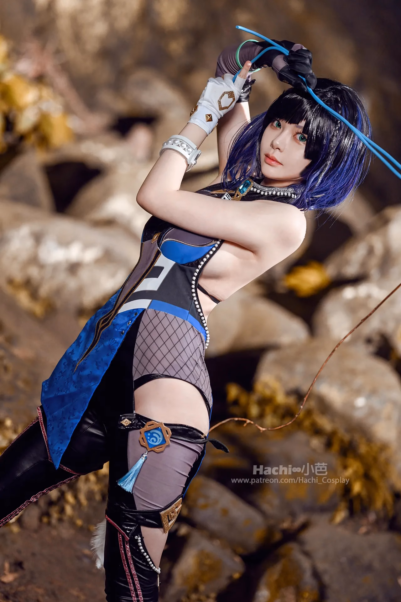 Hachi as Yelan — cosplay photo 12 of 40