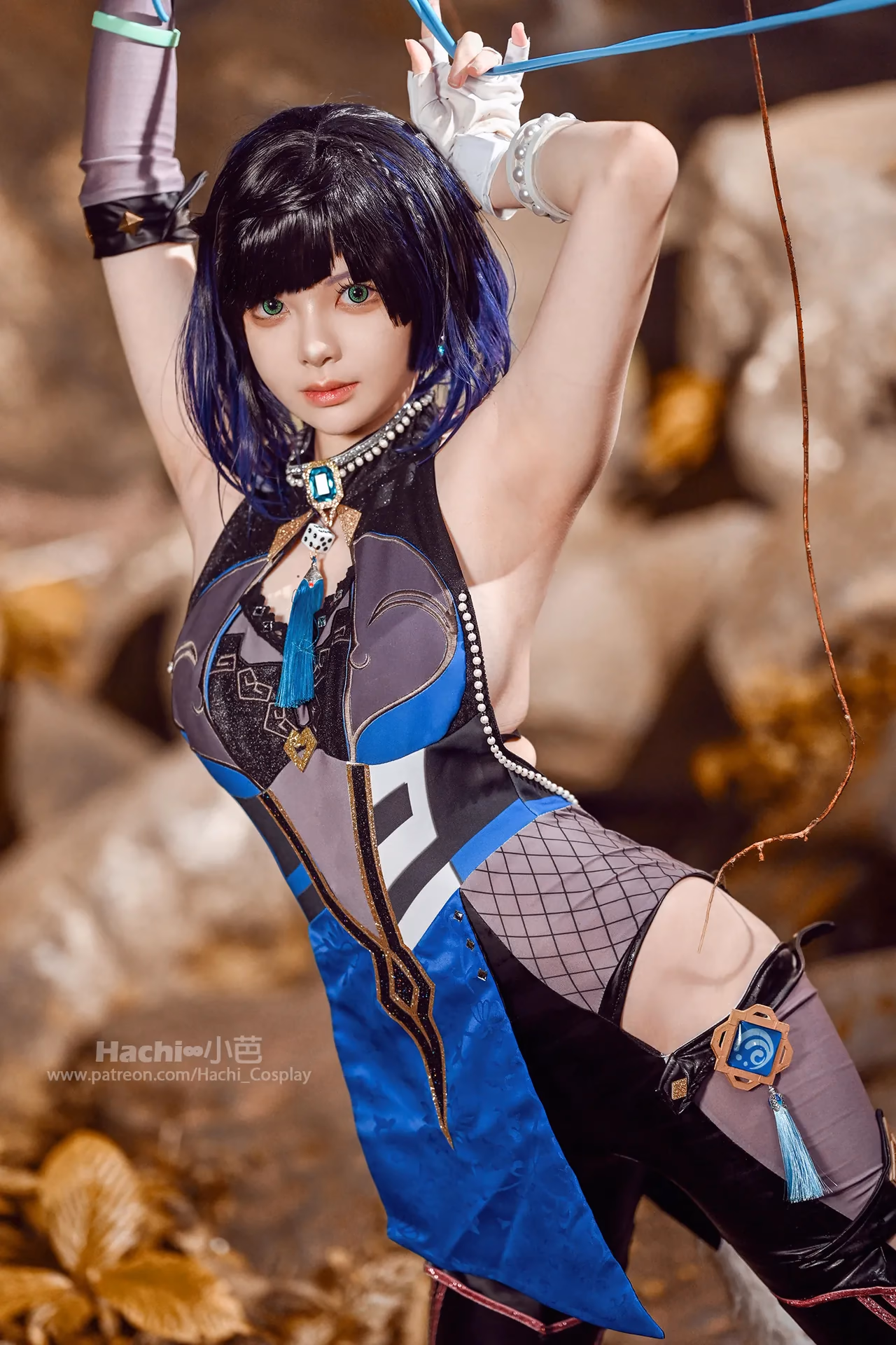 Hachi as Yelan — cosplay photo 14 of 40
