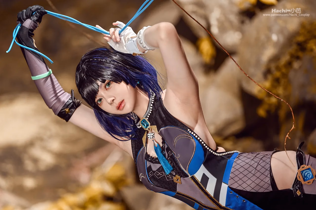 Hachi as Yelan — cosplay photo 15 of 40