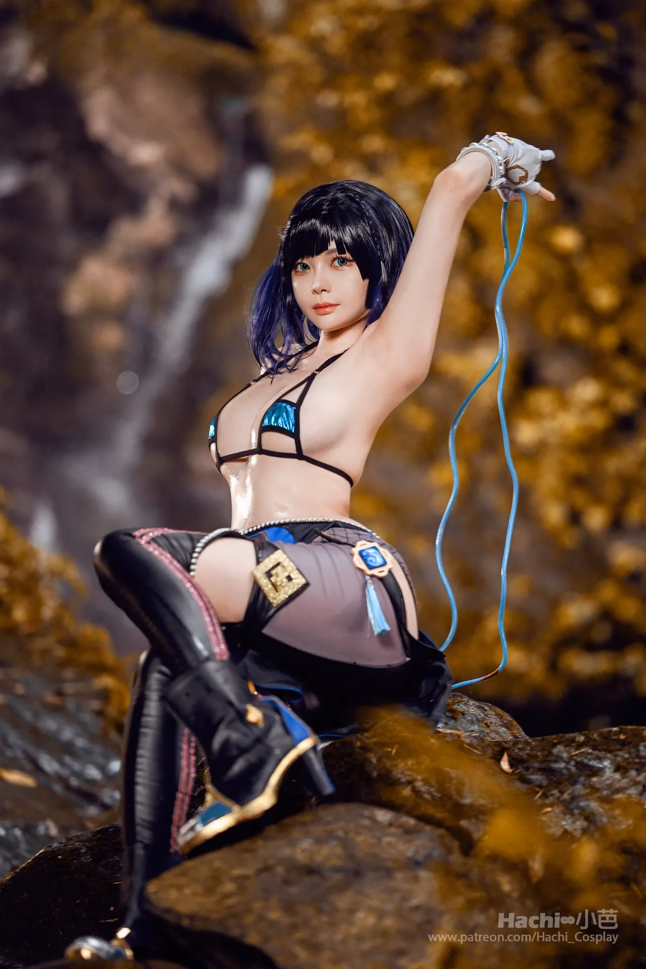 Hachi as Yelan — cosplay photo 16 of 40