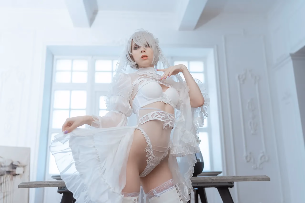Hackee as 2B — cosplay photo 2 of 35