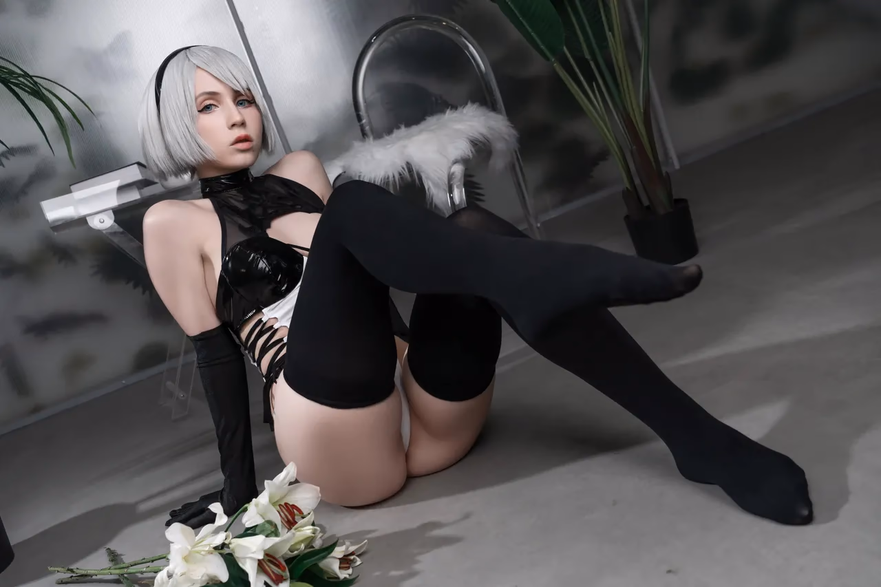 Hackee as 2B — cosplay photo 21 of 66