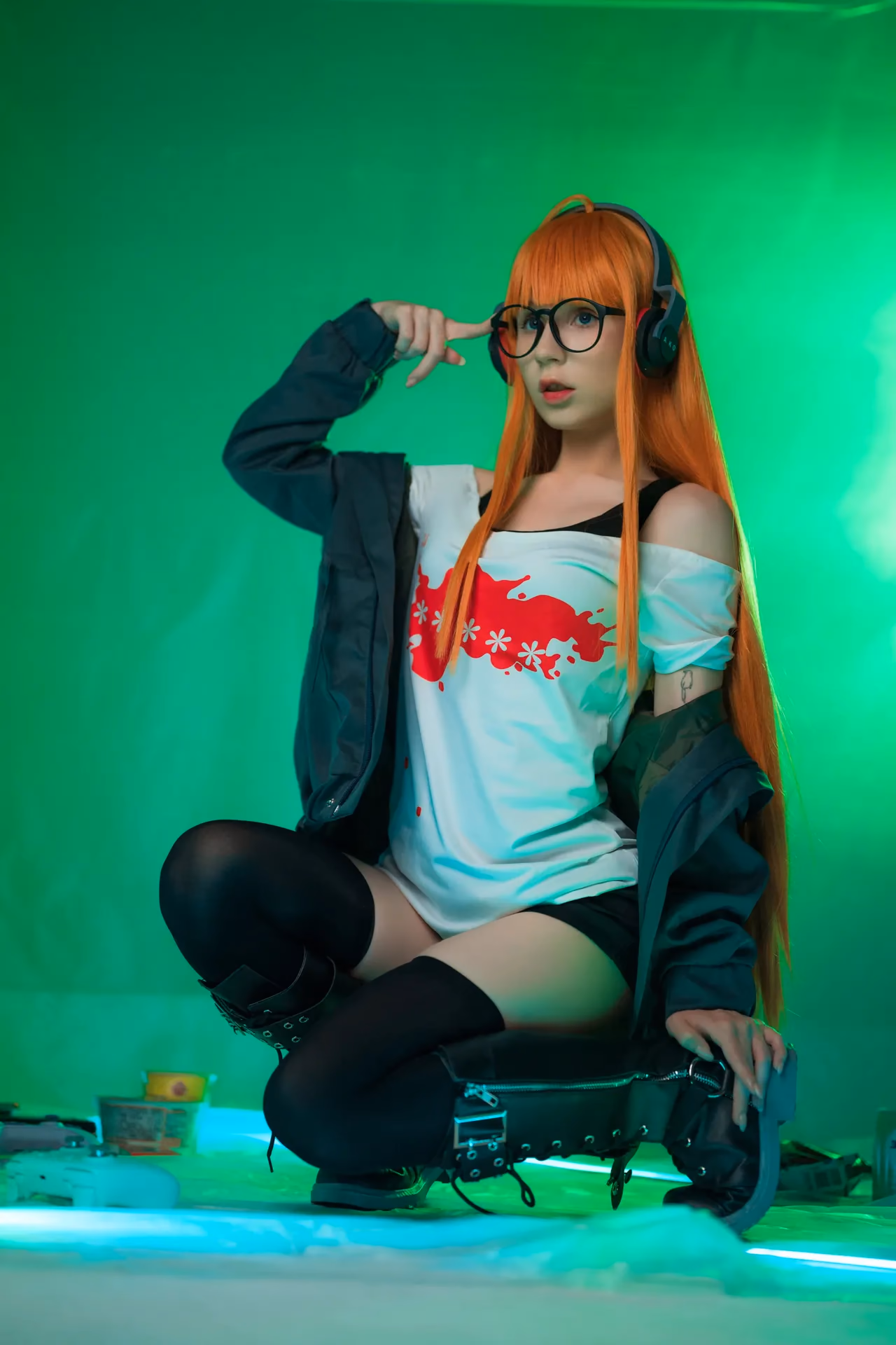 Hackee as Futaba Sakura — cosplay photo 2 of 64