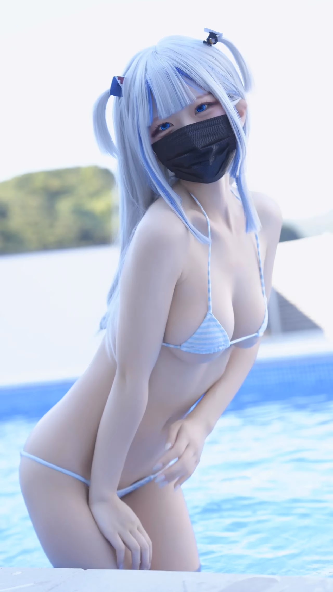 Hamu as Gawr Gura — cosplay photo 55 of 111