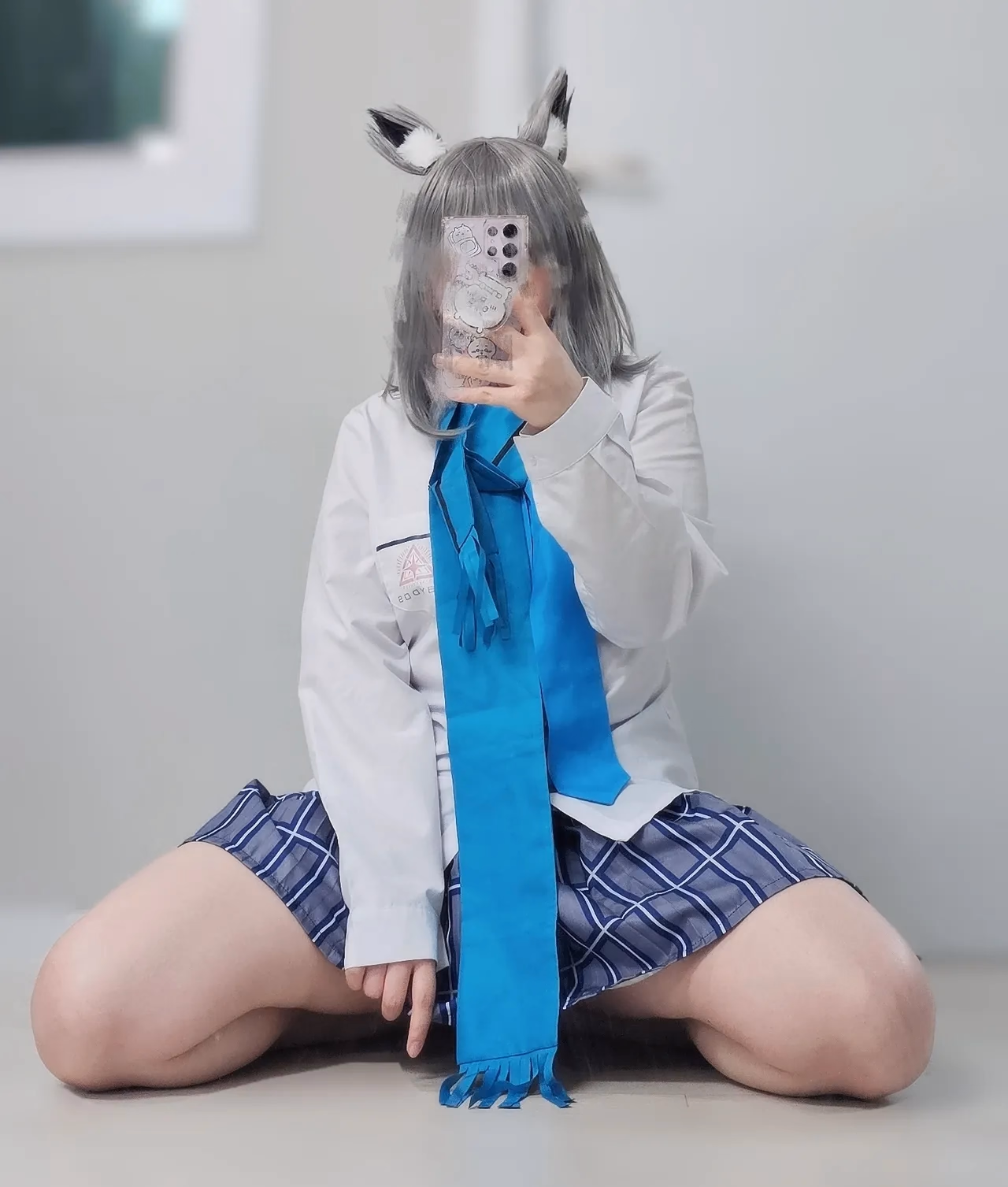 Hamumang as Shiroko Sunaookami — cosplay photo 7 of 16