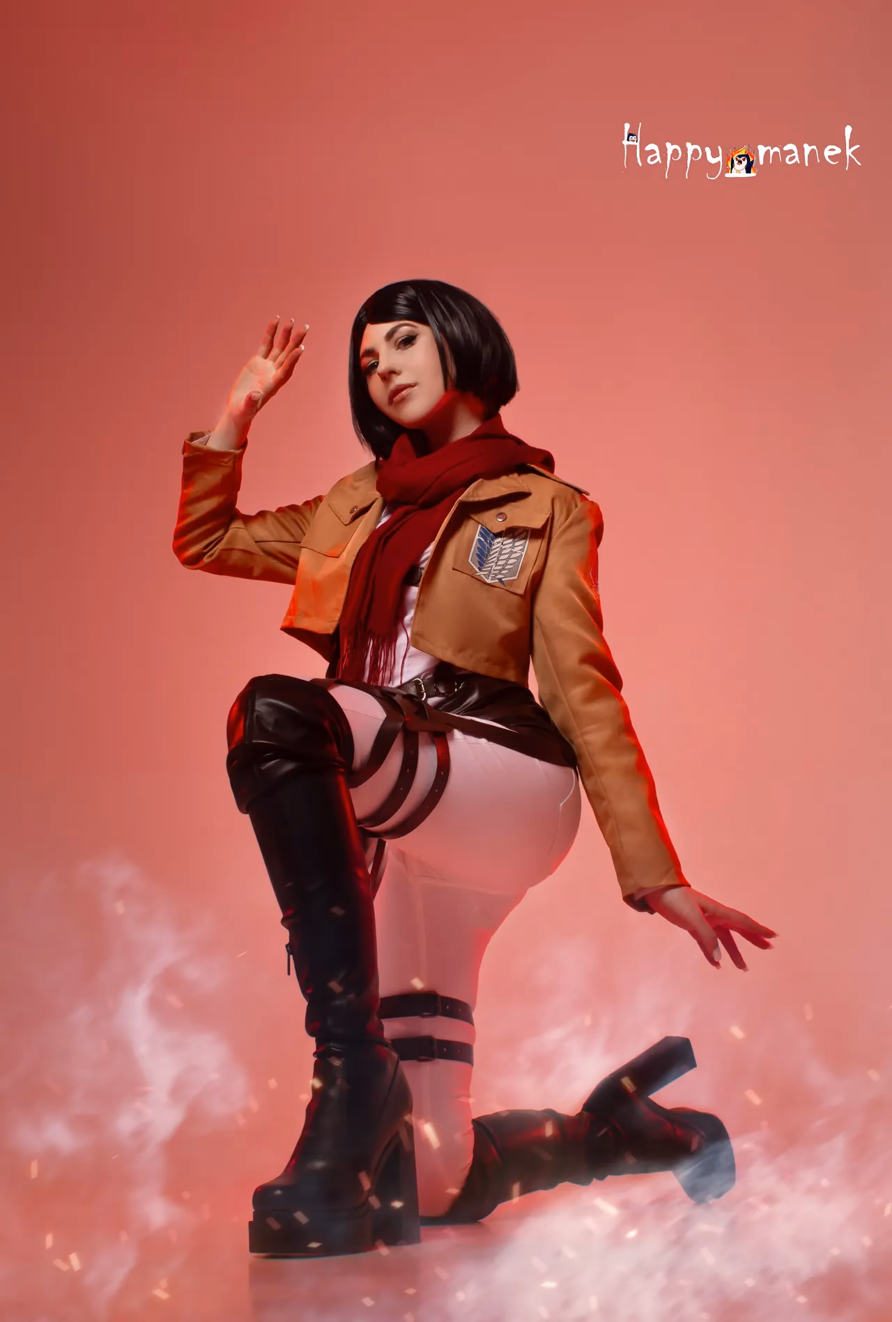 Happy_Manek as Mikasa Ackerman — cosplay photo 10 of 34