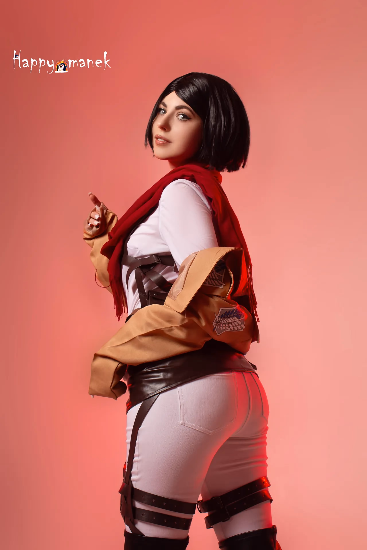 Happy_Manek as Mikasa Ackerman — cosplay photo 15 of 34
