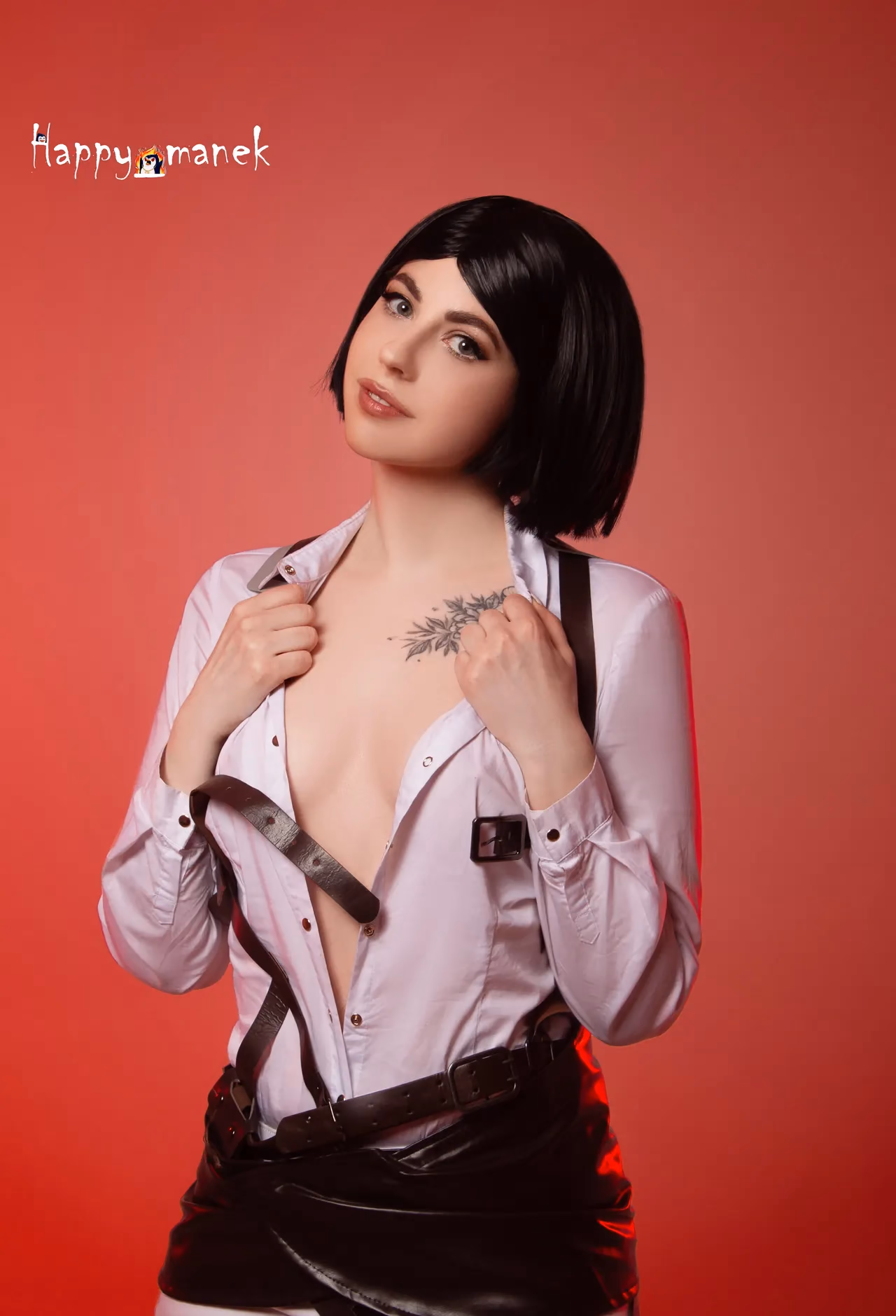 Happy_Manek as Mikasa Ackerman — cosplay photo 16 of 34