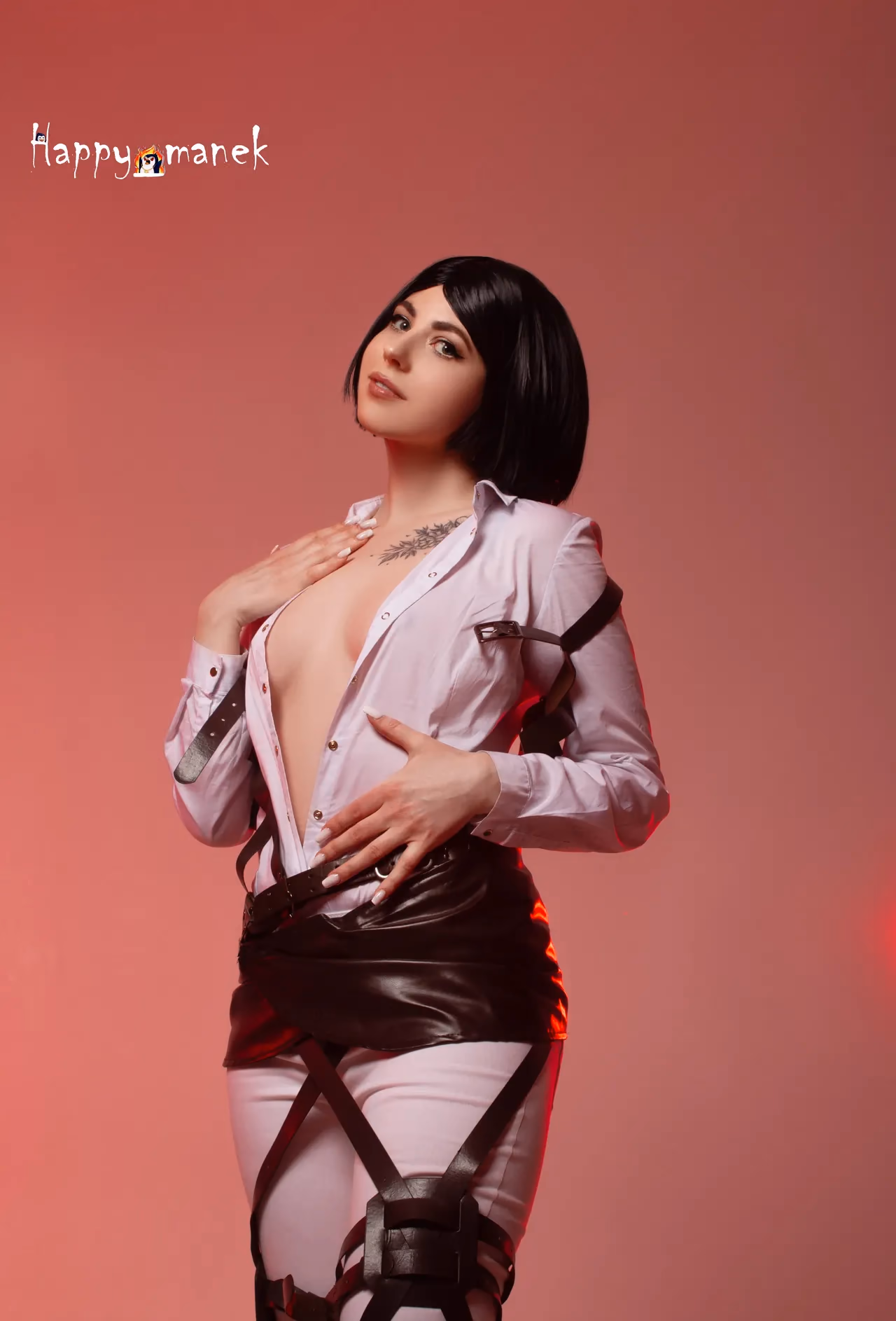 Happy_Manek as Mikasa Ackerman — cosplay photo 18 of 34