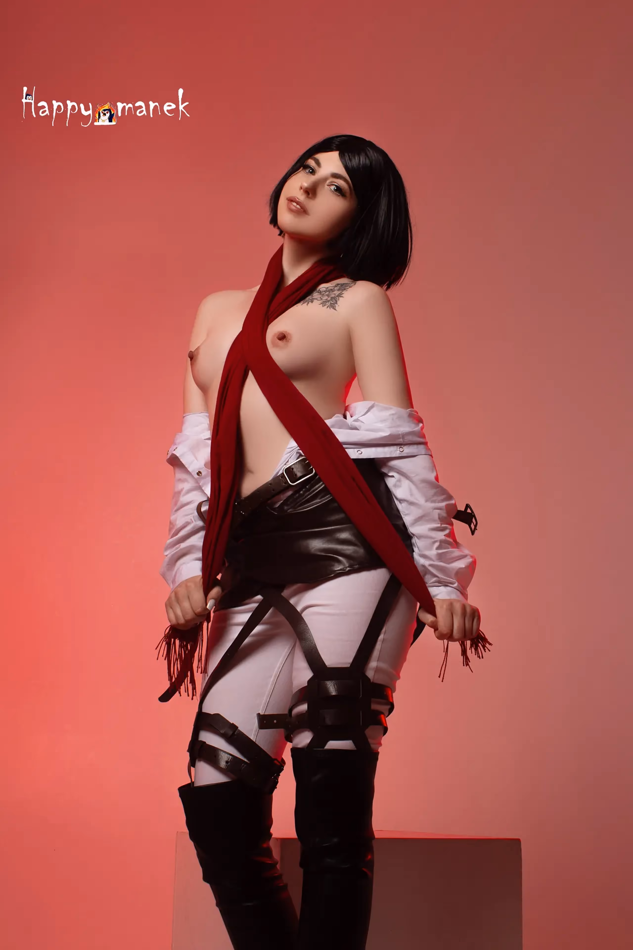 Happy_Manek as Mikasa Ackerman — cosplay photo 19 of 34