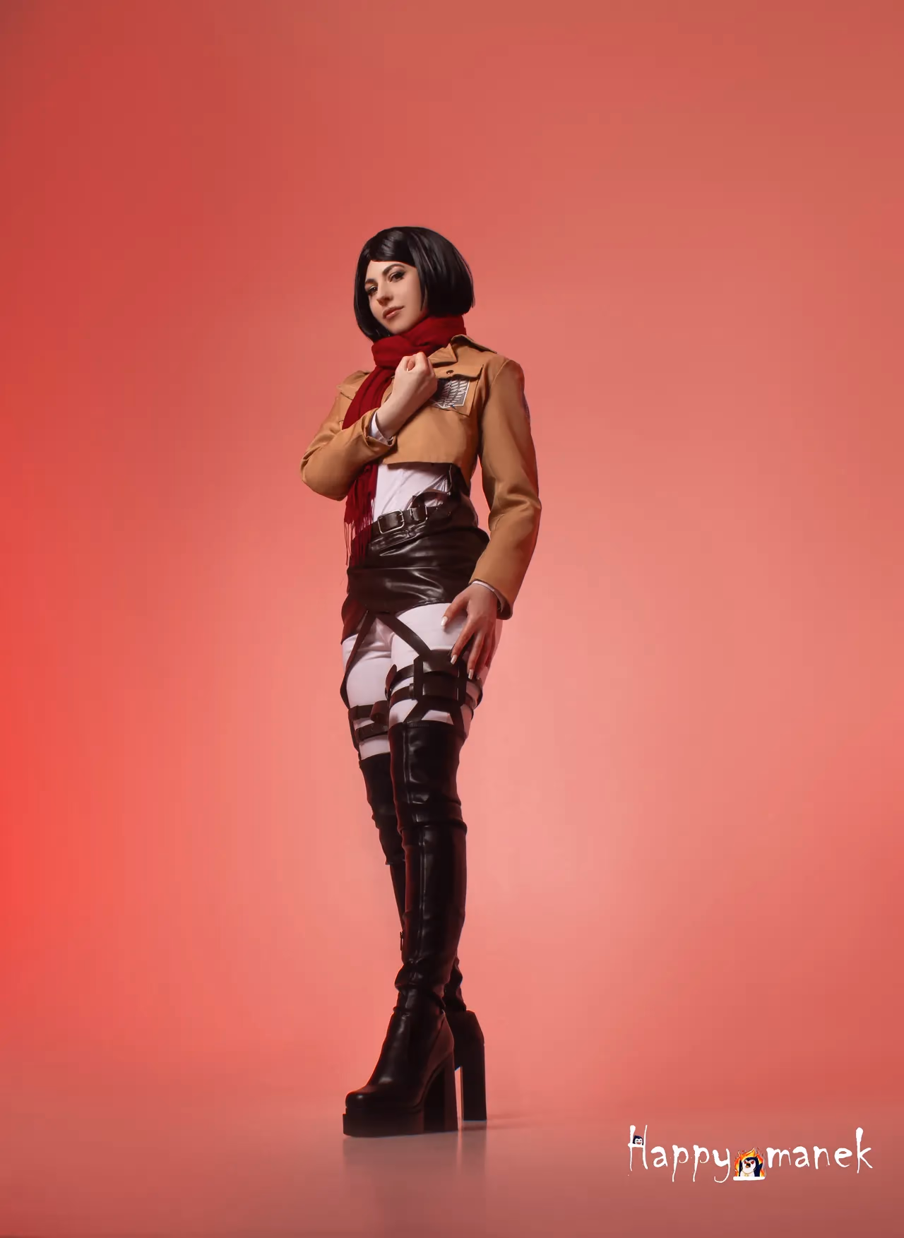 Happy_Manek as Mikasa Ackerman — cosplay photo 2 of 34