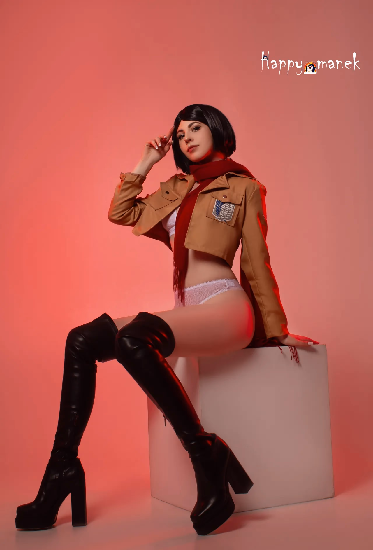Happy_Manek as Mikasa Ackerman — cosplay photo 20 of 34