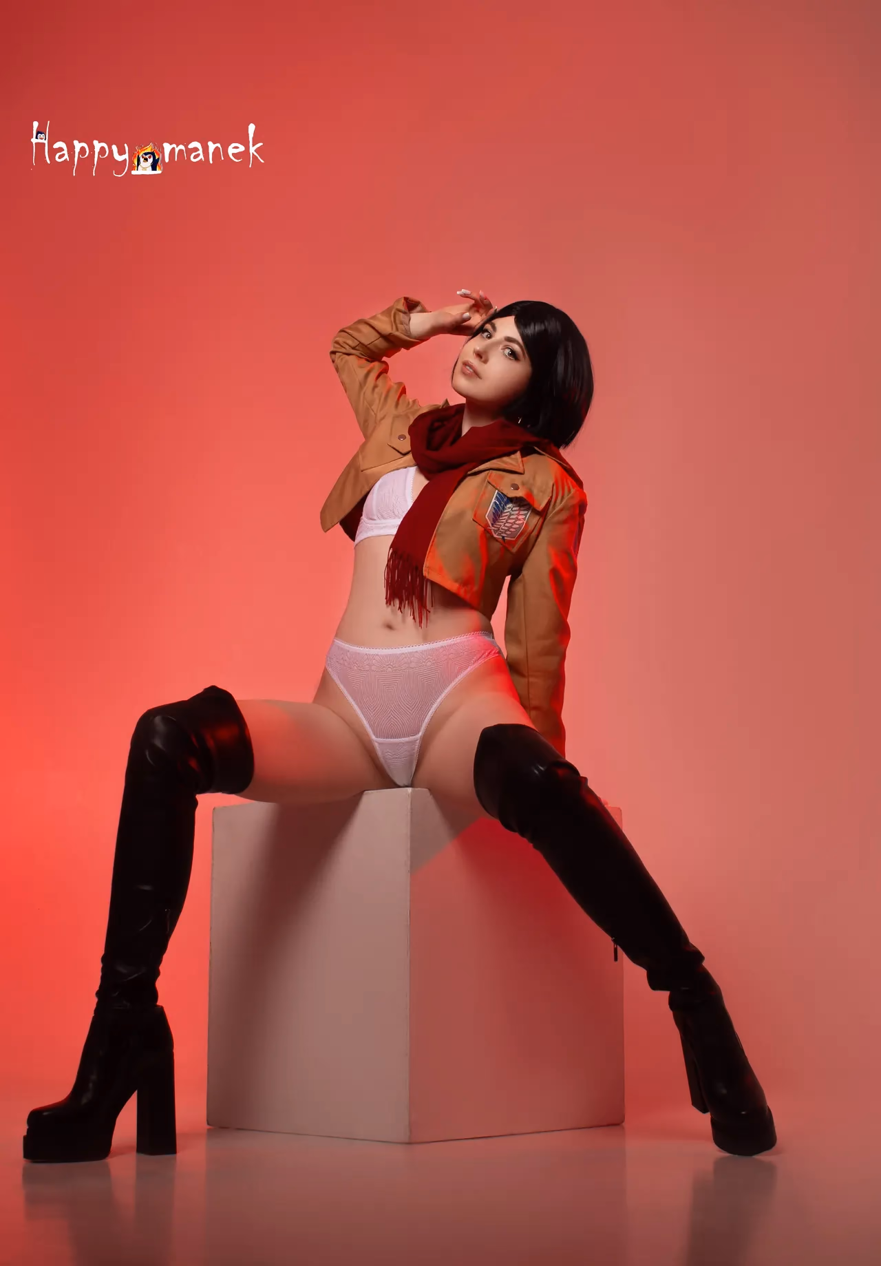 Happy_Manek as Mikasa Ackerman — cosplay photo 21 of 34