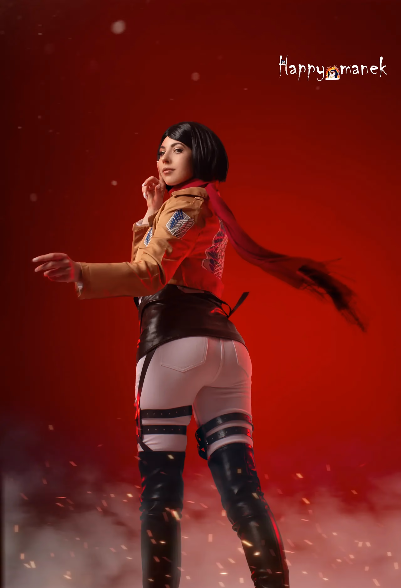 Happy_Manek as Mikasa Ackerman — cosplay photo 4 of 34