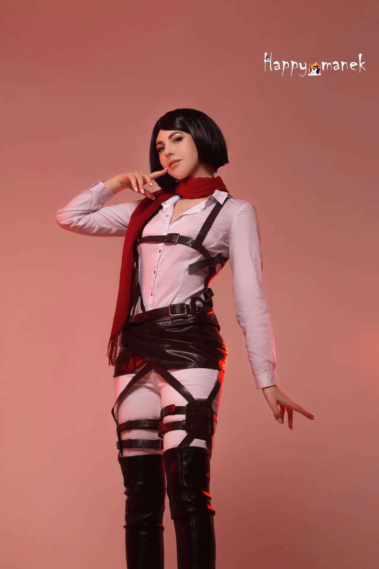 Happy_Manek as Mikasa Ackerman — cosplay photo 5 of 34