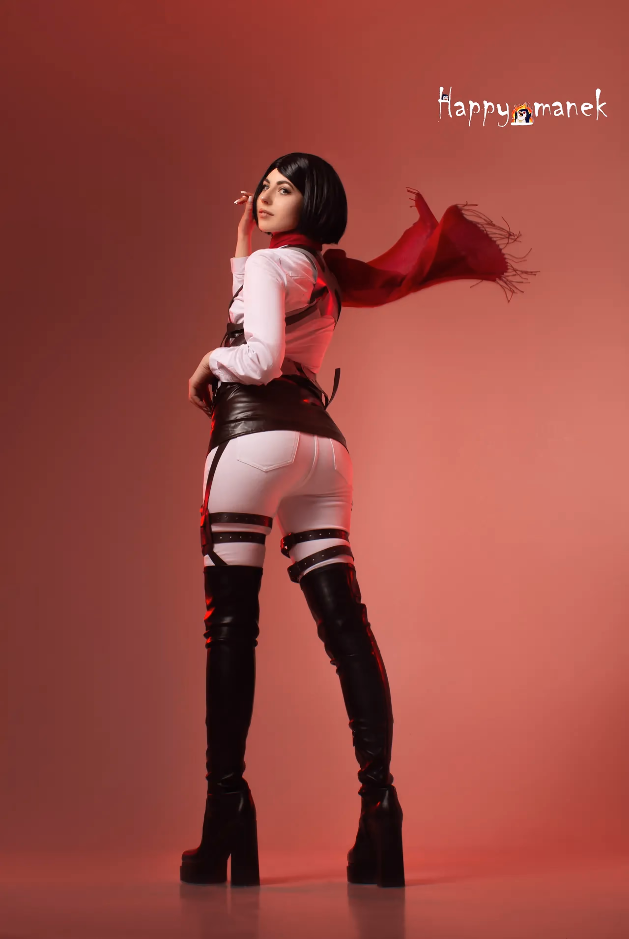 Happy_Manek as Mikasa Ackerman — cosplay photo 6 of 34