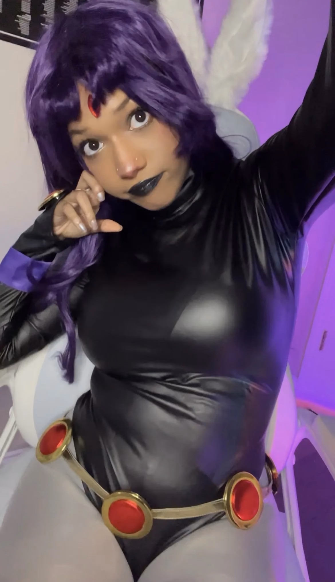 Hehe Katt as Raven — cosplay photo 4 of 20