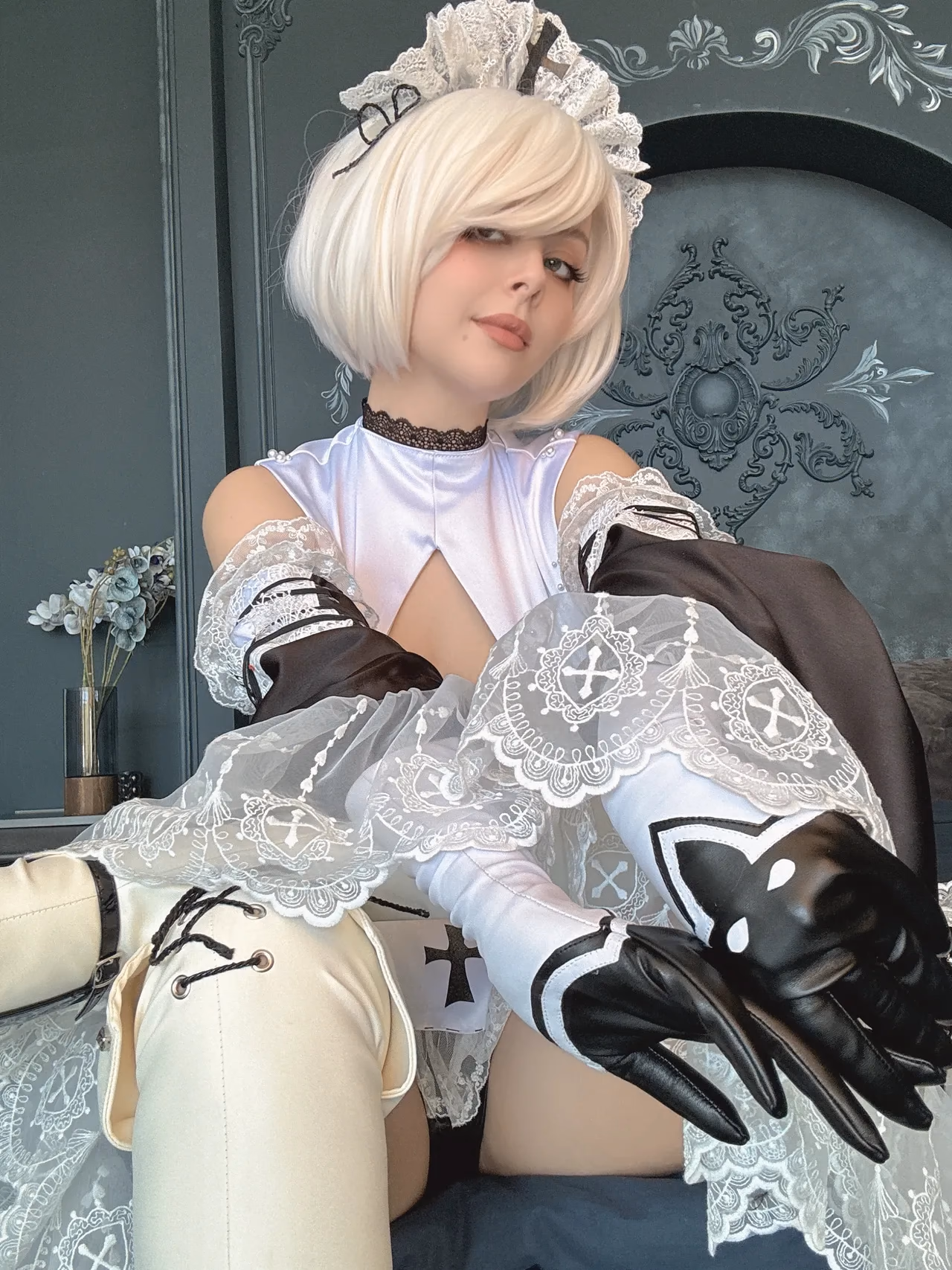 Helly von Valentine as 2B — cosplay photo 60 of 74