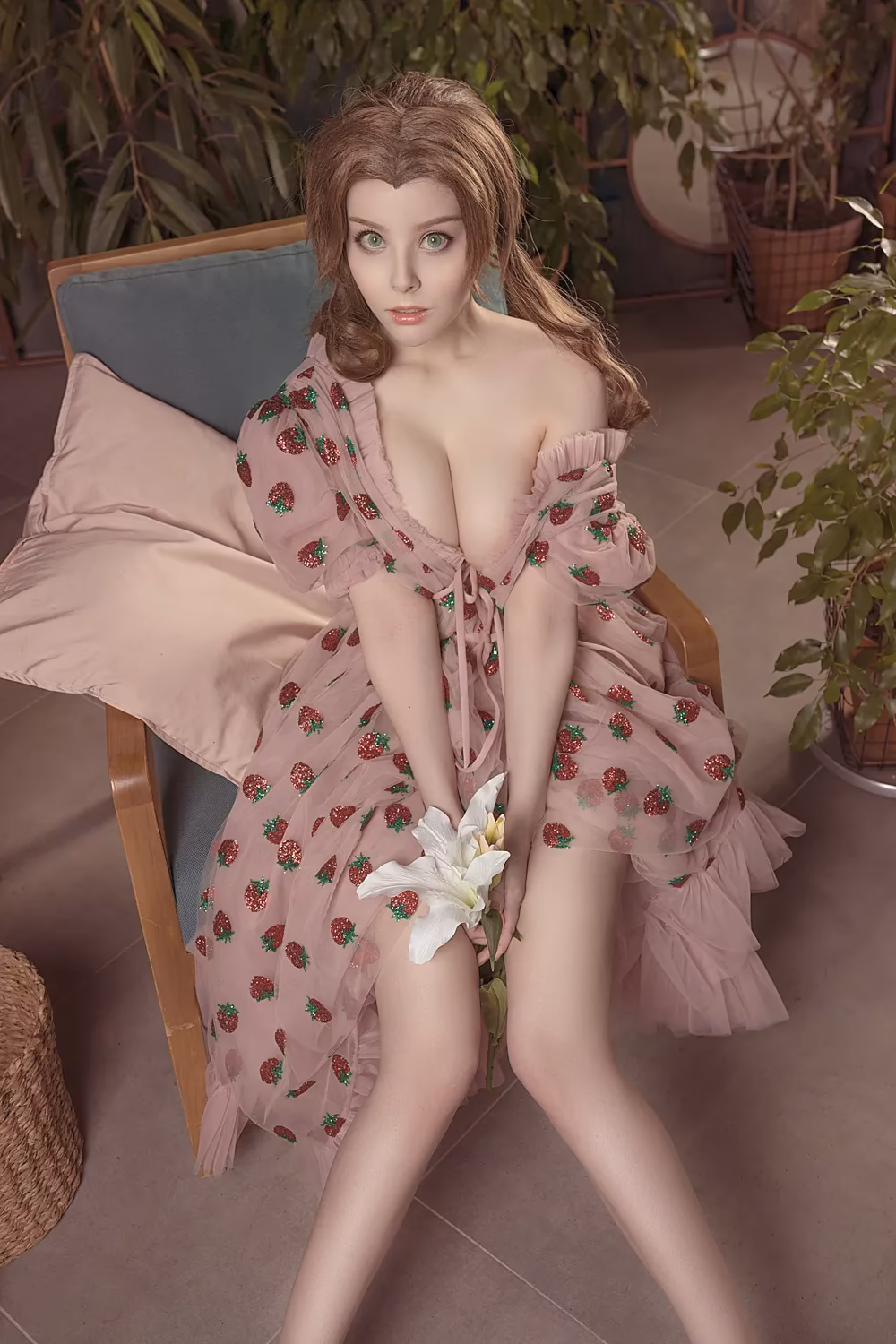 Helly von Valentine as Aerith Gainsborough — cosplay photo 19 of 35