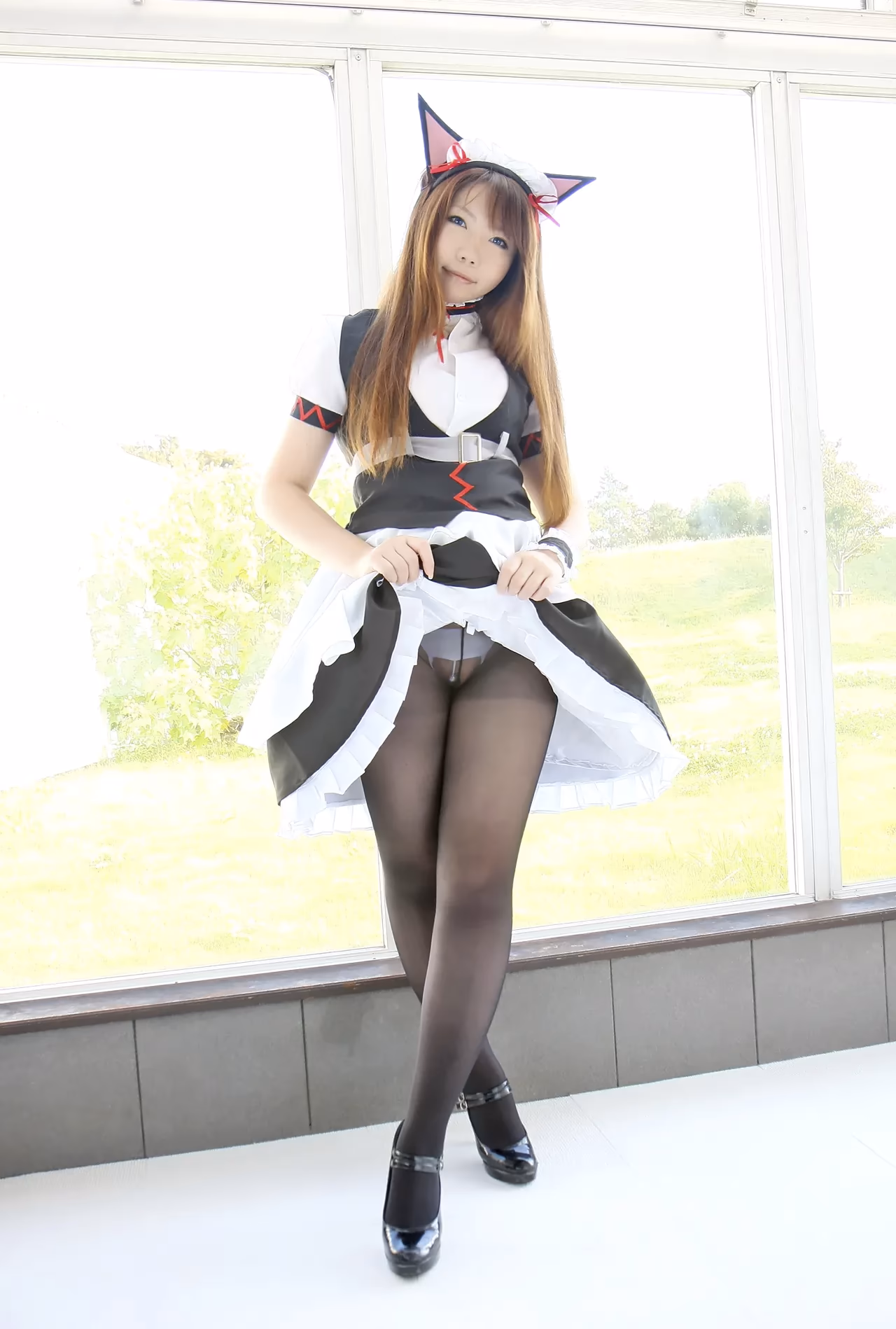 Higurashi Rin as Kurisu Makise — cosplay photo 13 of 384