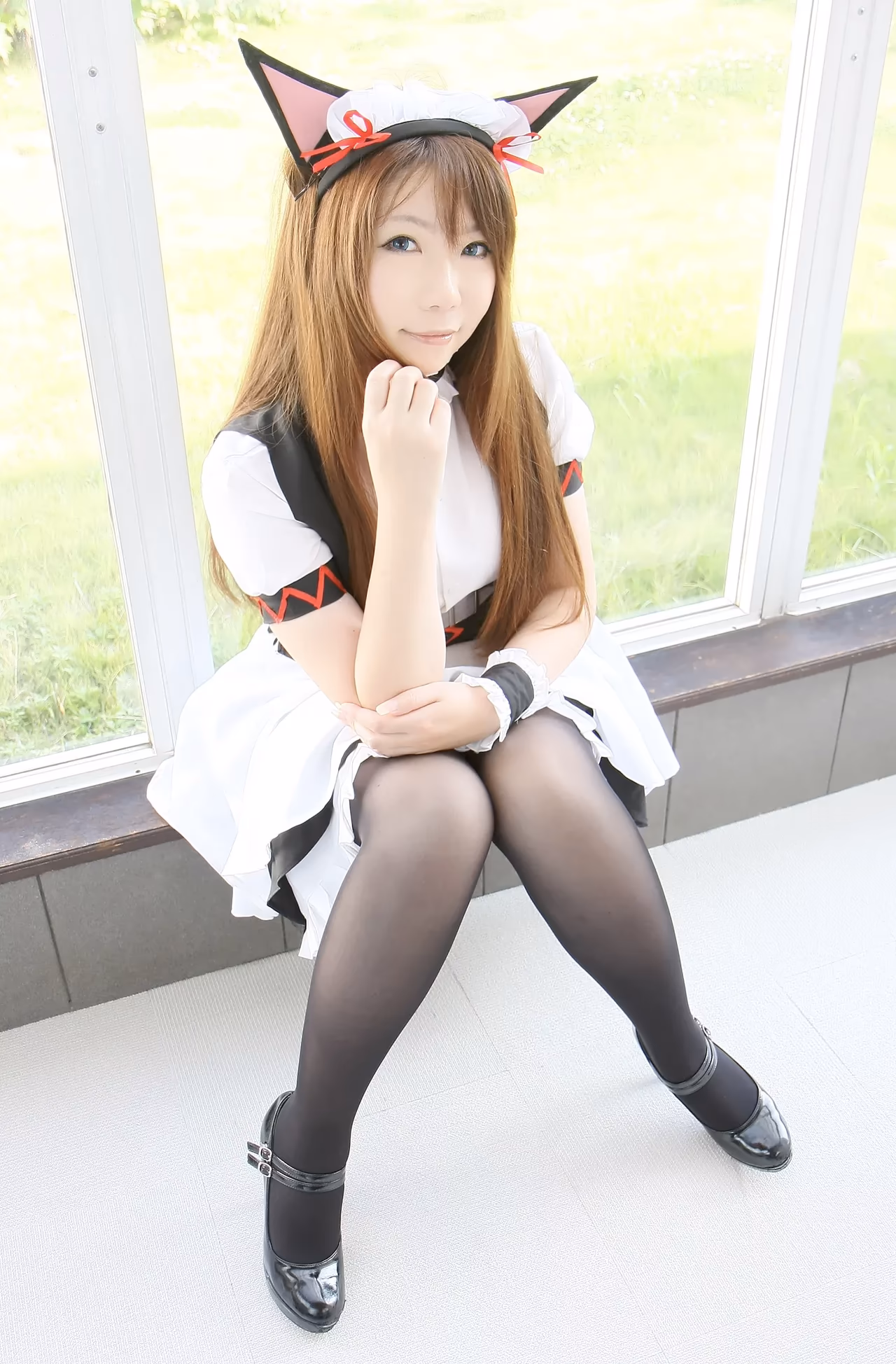 Higurashi Rin as Kurisu Makise — cosplay photo 18 of 384