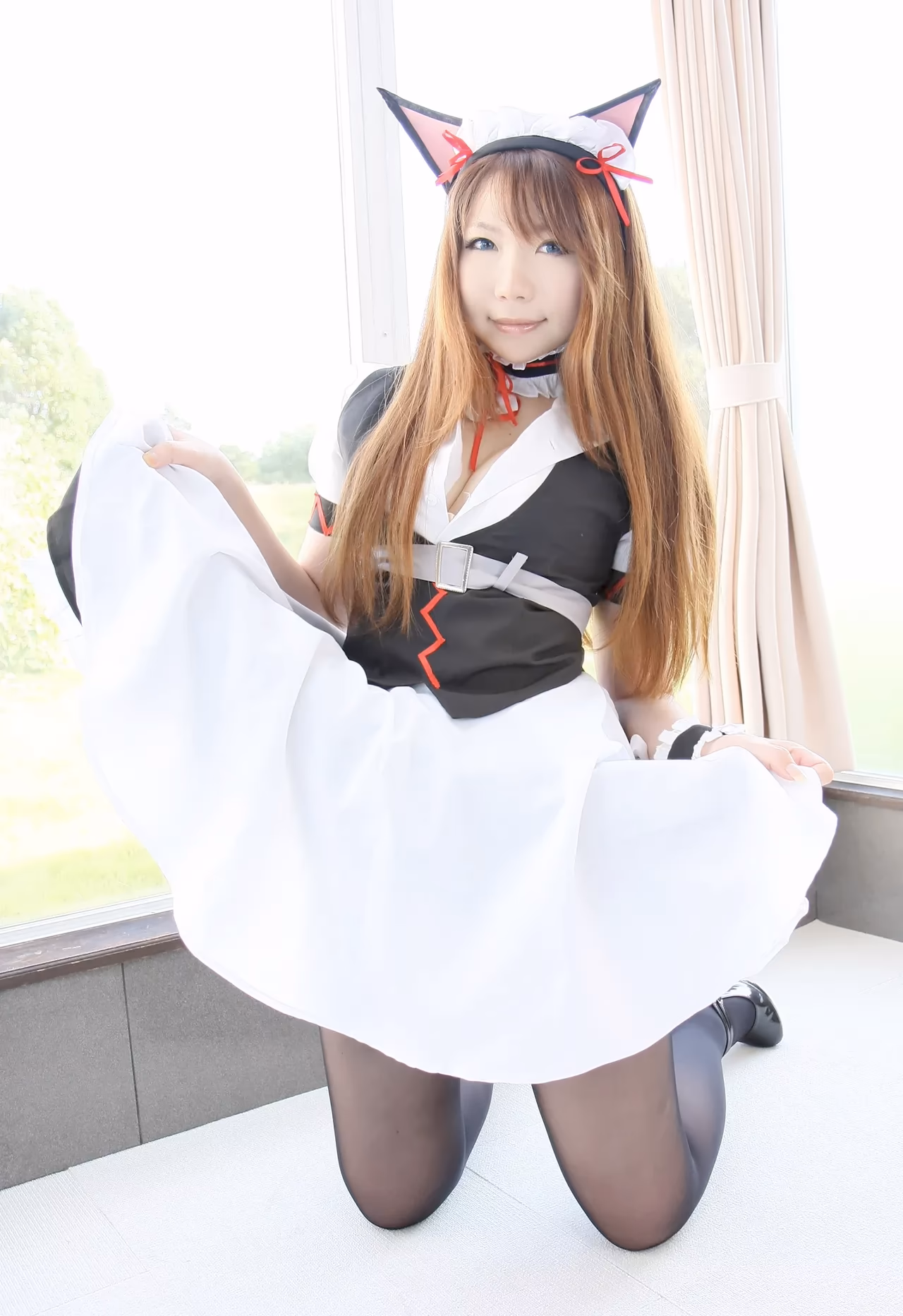 Higurashi Rin as Kurisu Makise — cosplay photo 30 of 384