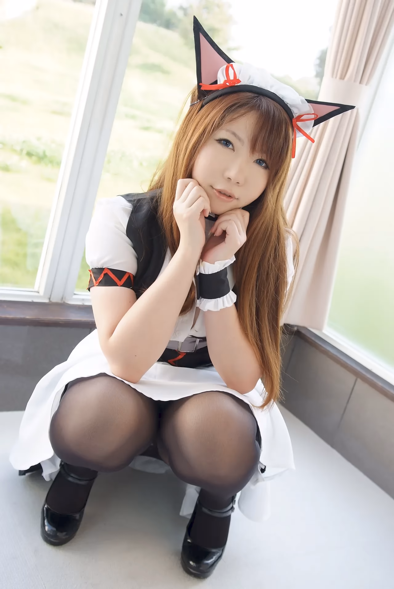 Higurashi Rin as Kurisu Makise — cosplay photo 43 of 384
