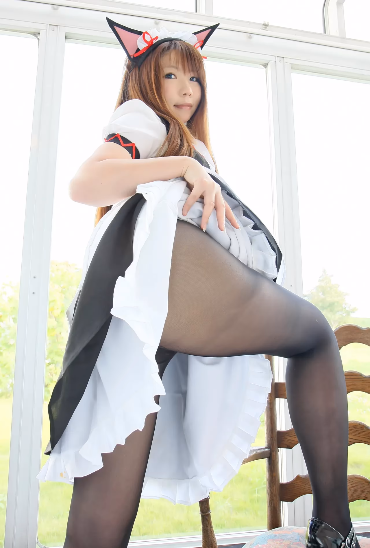 Higurashi Rin as Kurisu Makise — cosplay photo 70 of 384