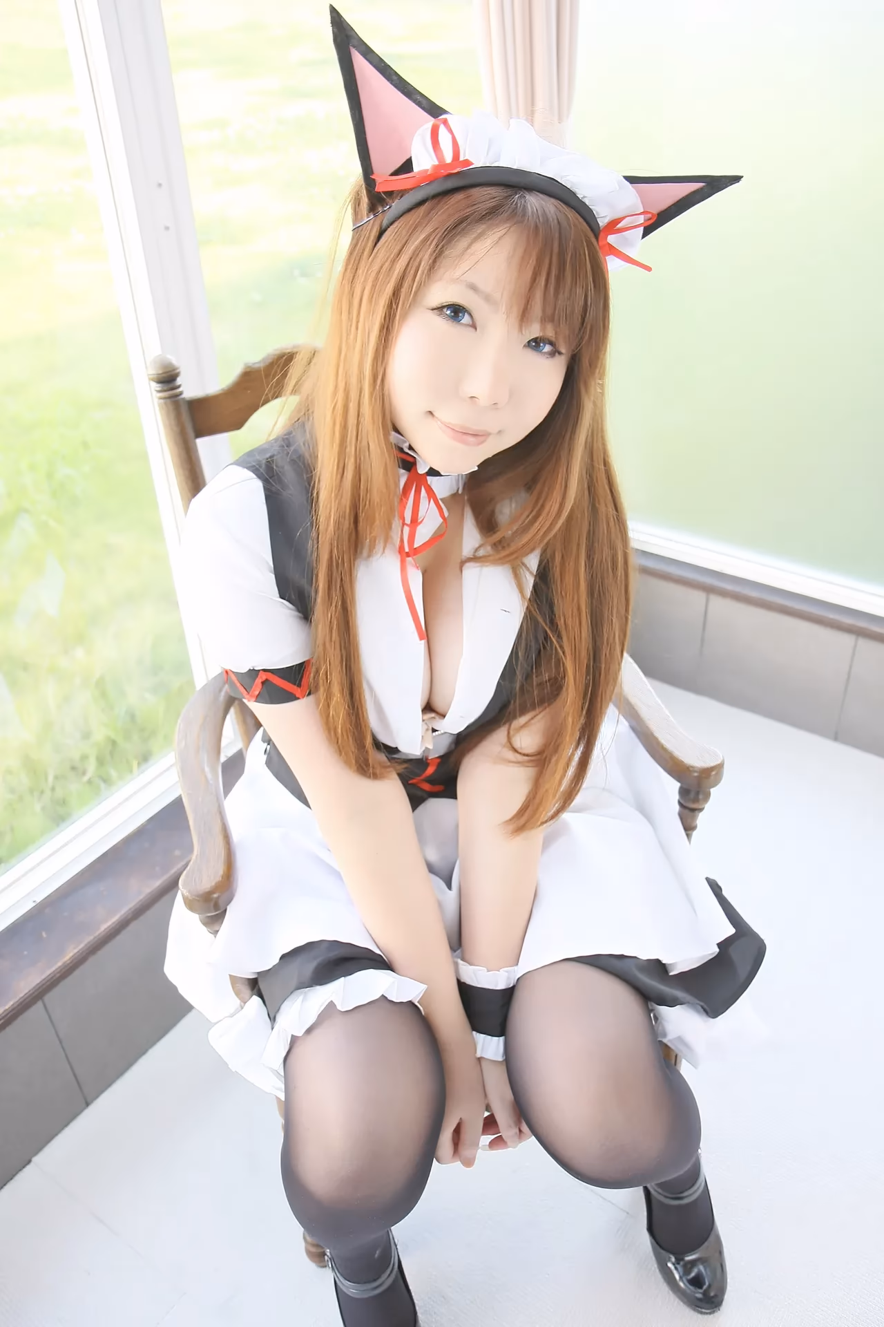 Higurashi Rin as Kurisu Makise — cosplay photo 77 of 384