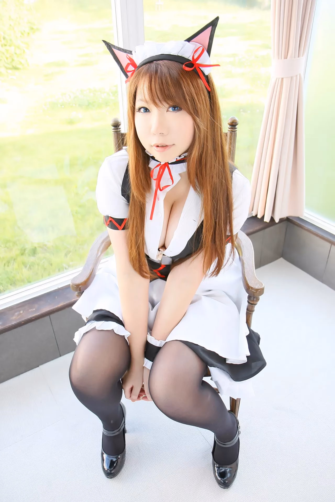 Higurashi Rin as Kurisu Makise — cosplay photo 78 of 384