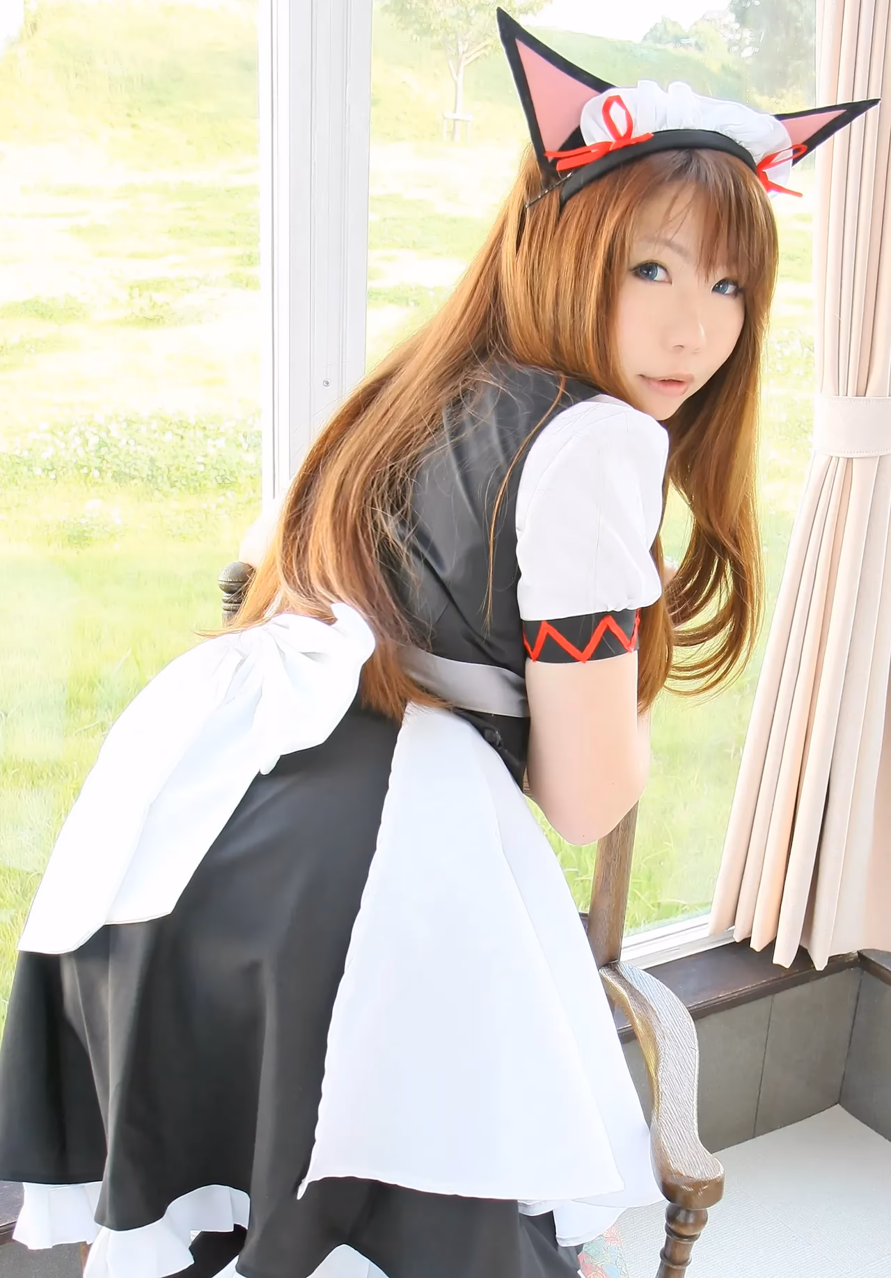 Higurashi Rin as Kurisu Makise — cosplay photo 82 of 384