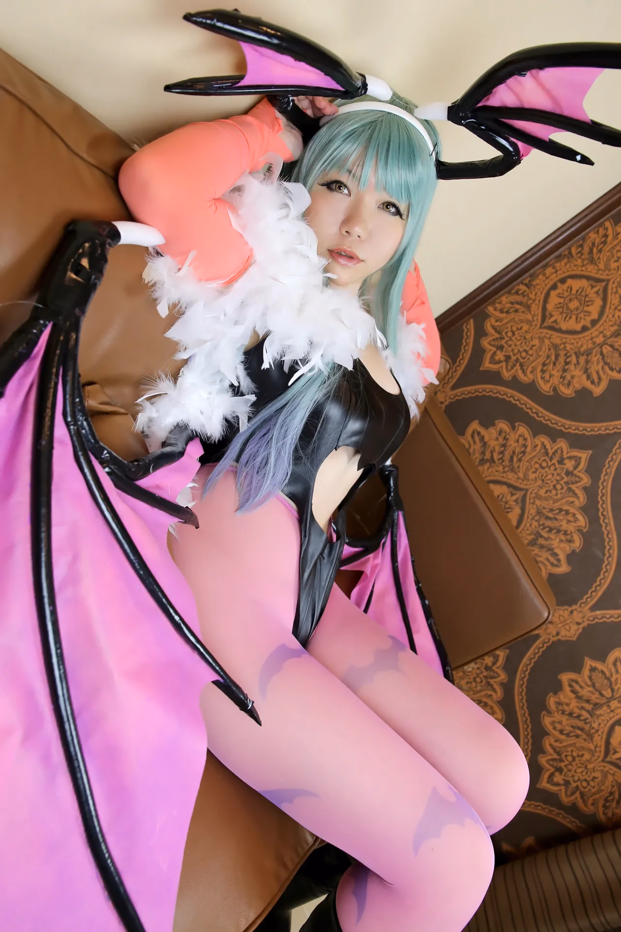 Higurashi Rin as Morrigan Aensland — cosplay photo 101 of 128