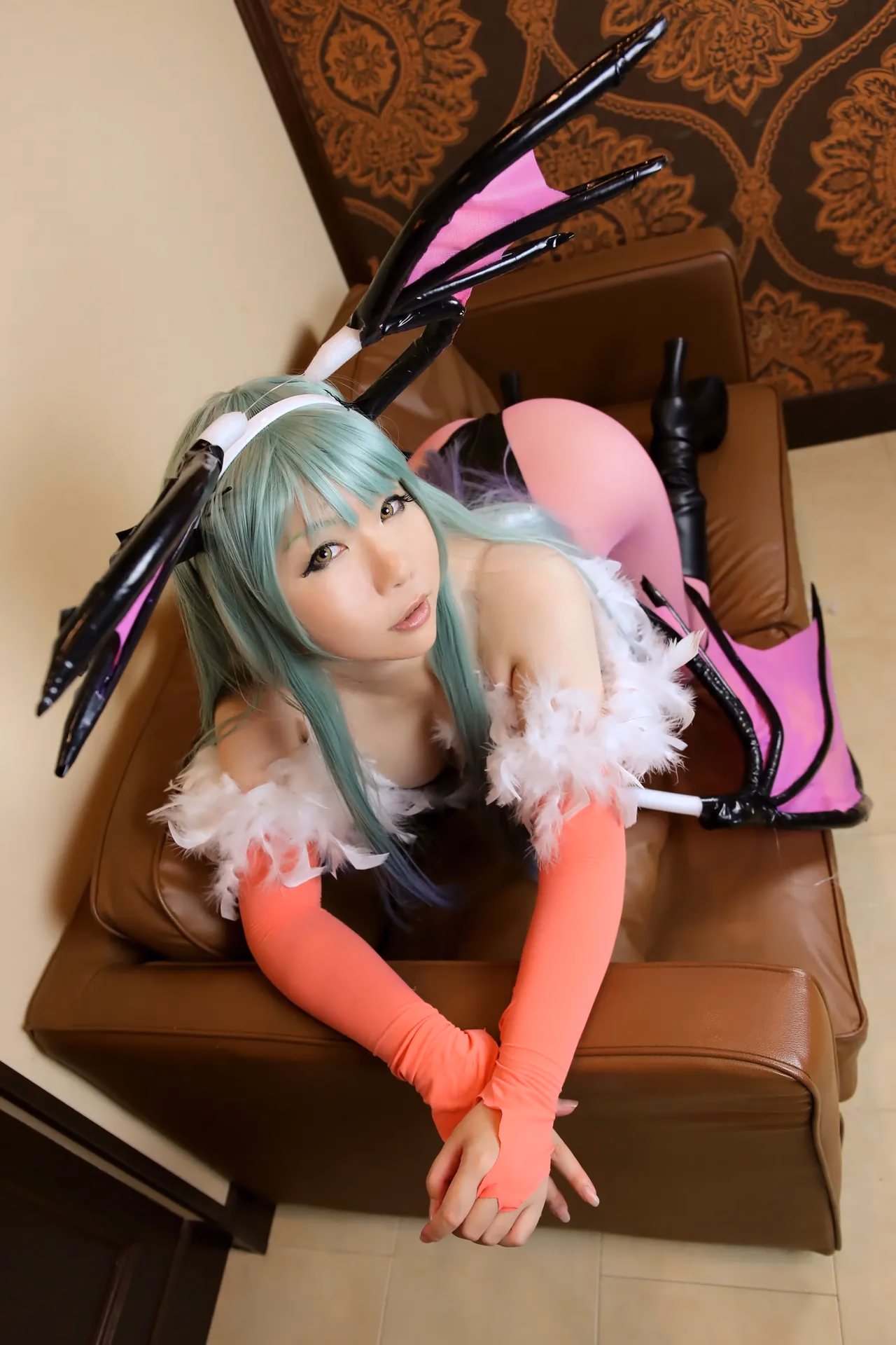 Higurashi Rin as Morrigan Aensland — cosplay photo 108 of 128