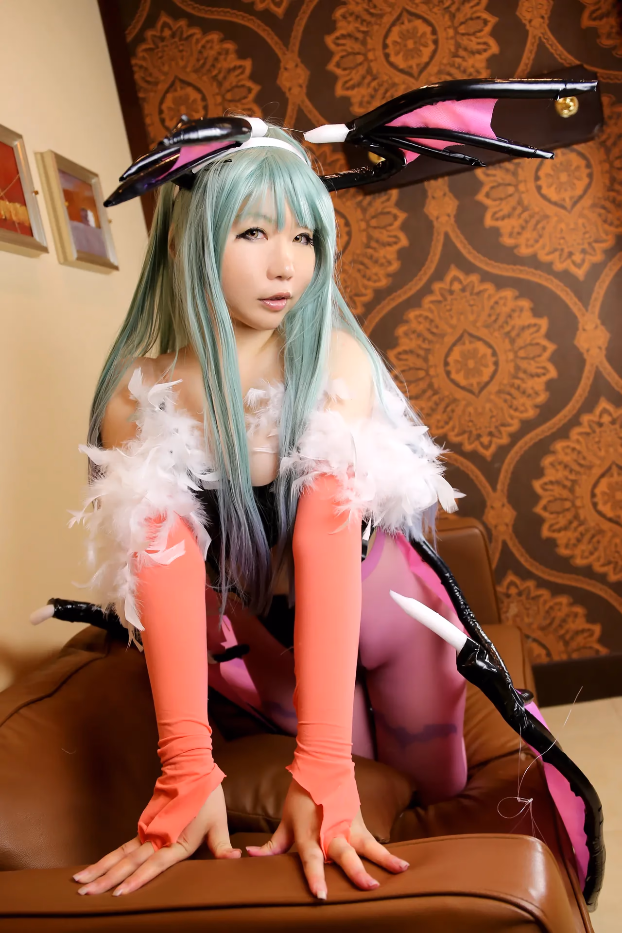 Higurashi Rin as Morrigan Aensland — cosplay photo 18 of 128
