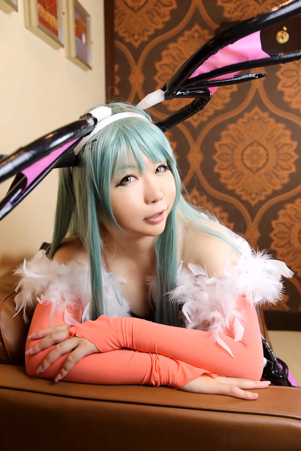 Higurashi Rin as Morrigan Aensland — cosplay photo 38 of 128