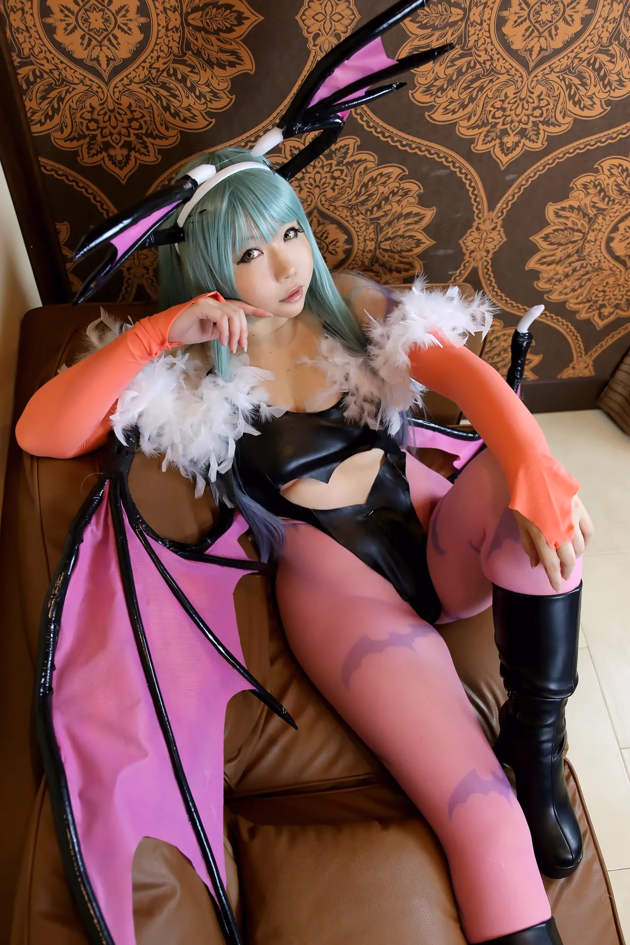 Higurashi Rin as Morrigan Aensland — cosplay photo 50 of 128