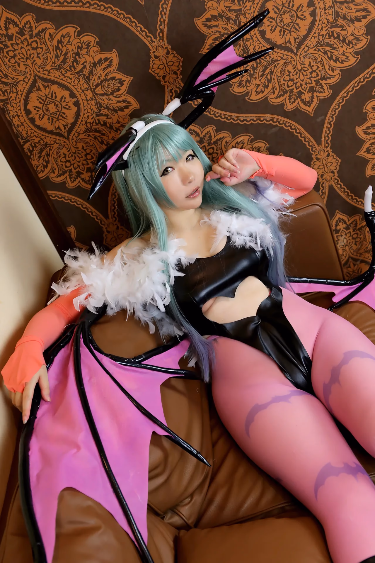 Higurashi Rin as Morrigan Aensland — cosplay photo 71 of 128