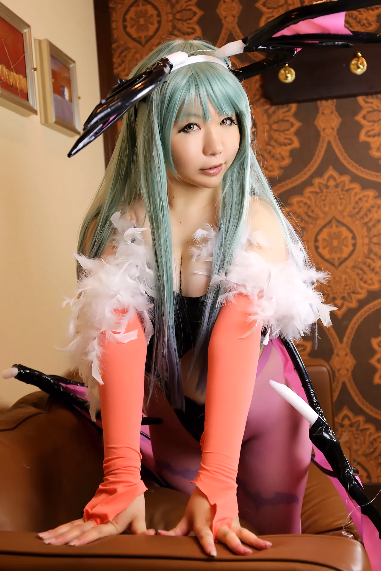Higurashi Rin as Morrigan Aensland — cosplay photo 9 of 128