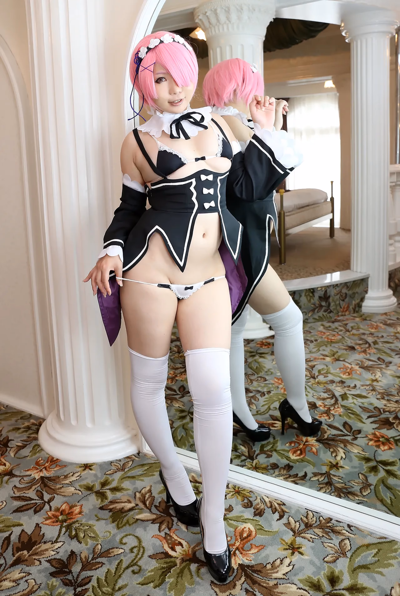 Higurashi Rin as Ram — cosplay photo 32 of 91
