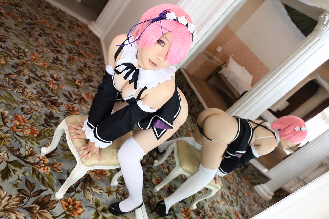Higurashi Rin as Ram — cosplay photo 87 of 91