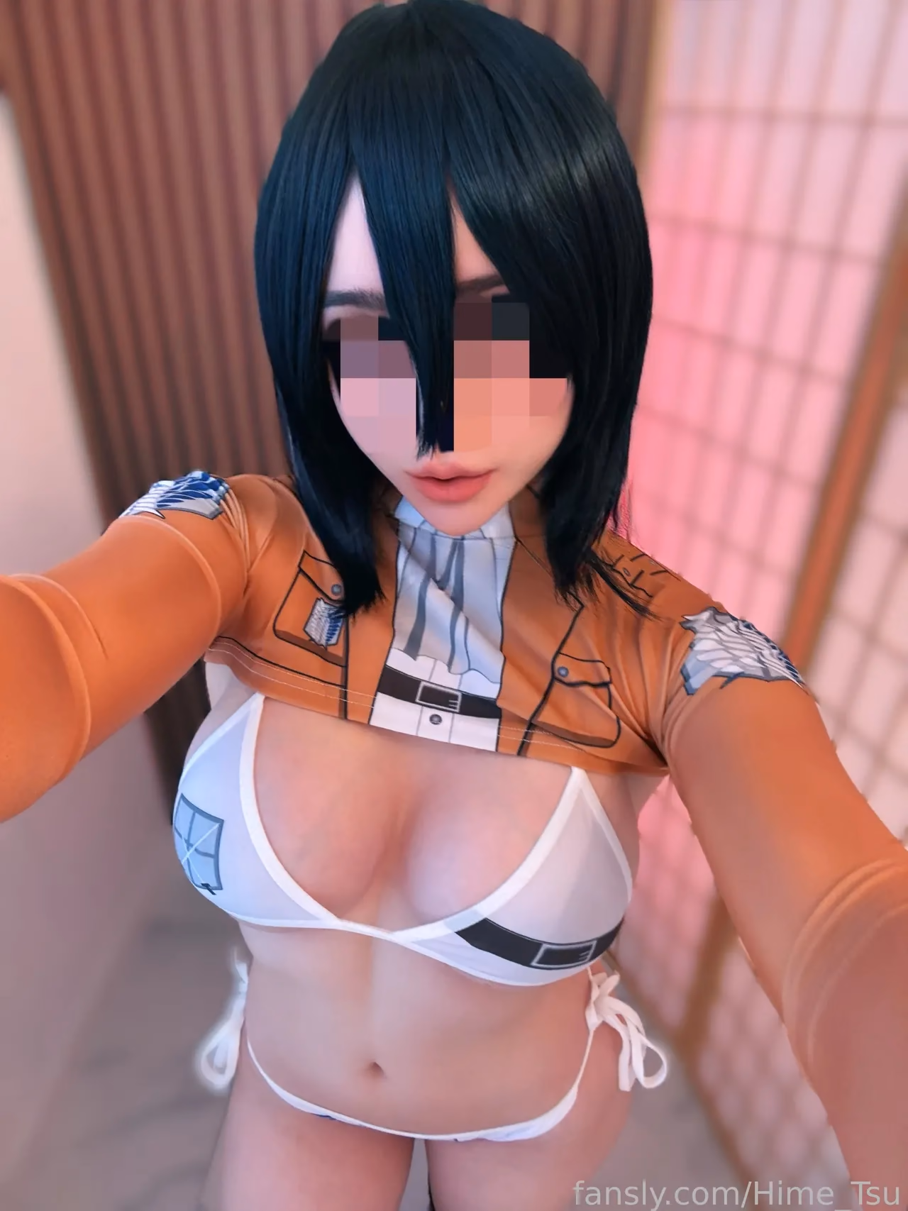 Hime Tsu as Mikasa Ackerman — cosplay photo 4 of 30