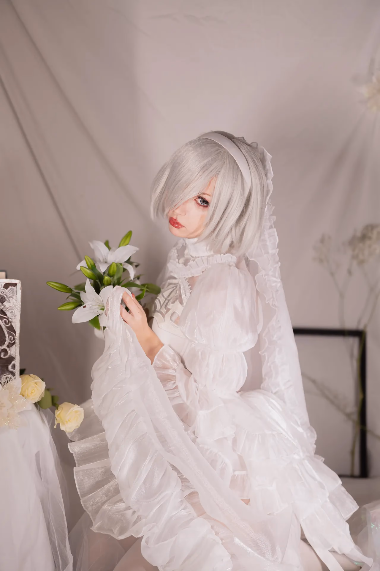 Himee.lily as 2B — cosplay photo 2 of 19