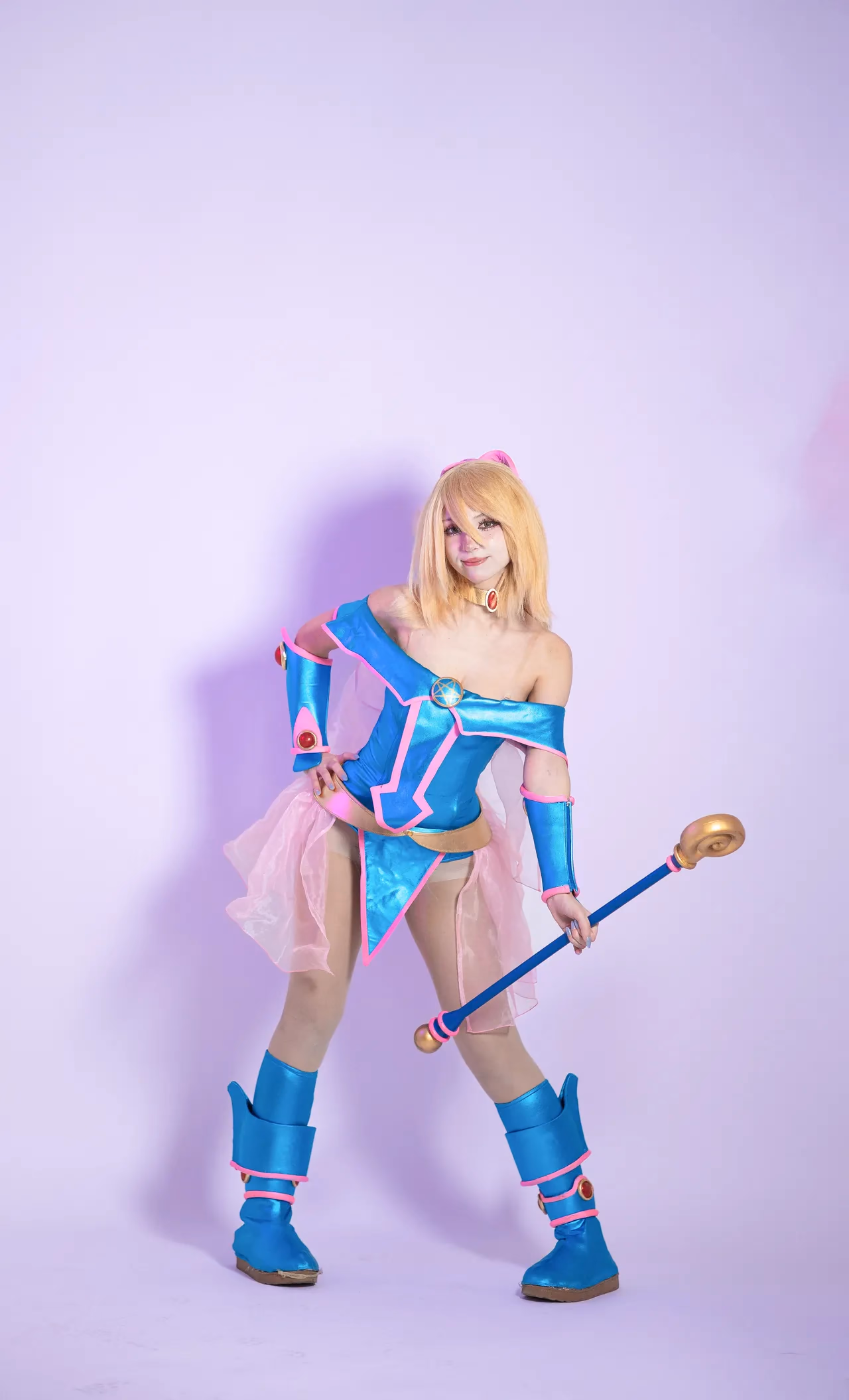 Himee.lily as Dark Magician Girl — cosplay photo 10 of 70