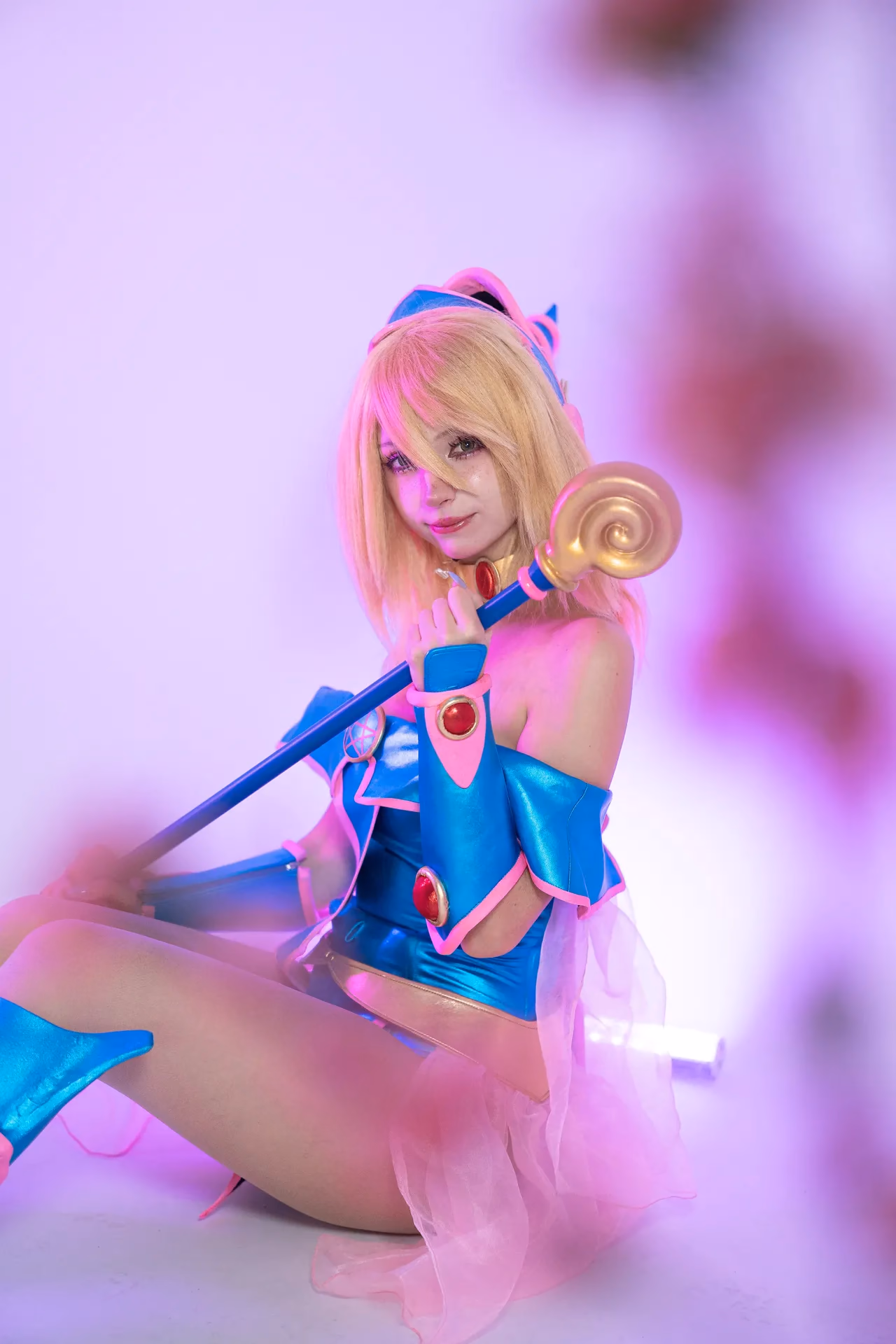 Himee.lily as Dark Magician Girl — cosplay photo 13 of 70