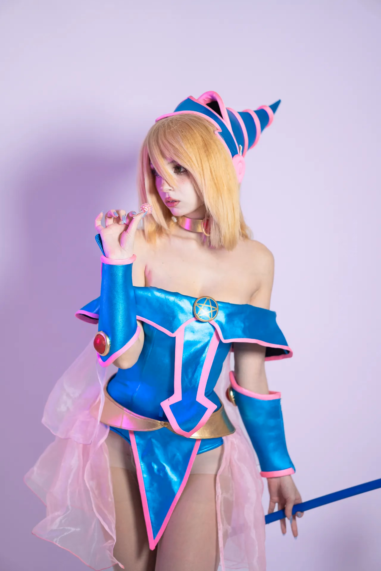 Himee.lily as Dark Magician Girl — cosplay photo 18 of 70