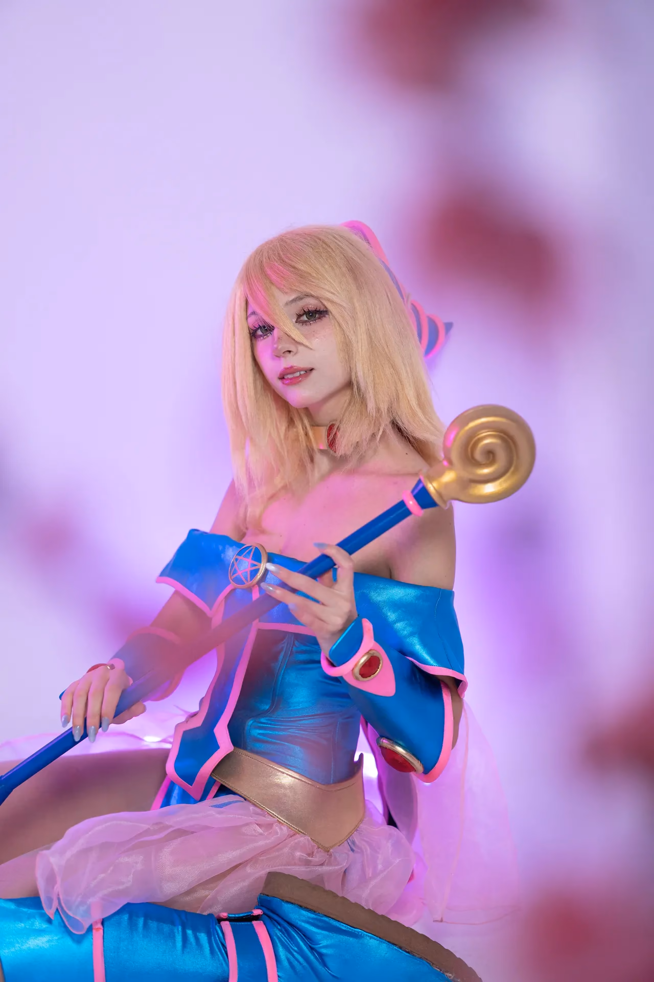 Himee.lily as Dark Magician Girl — cosplay photo 19 of 70