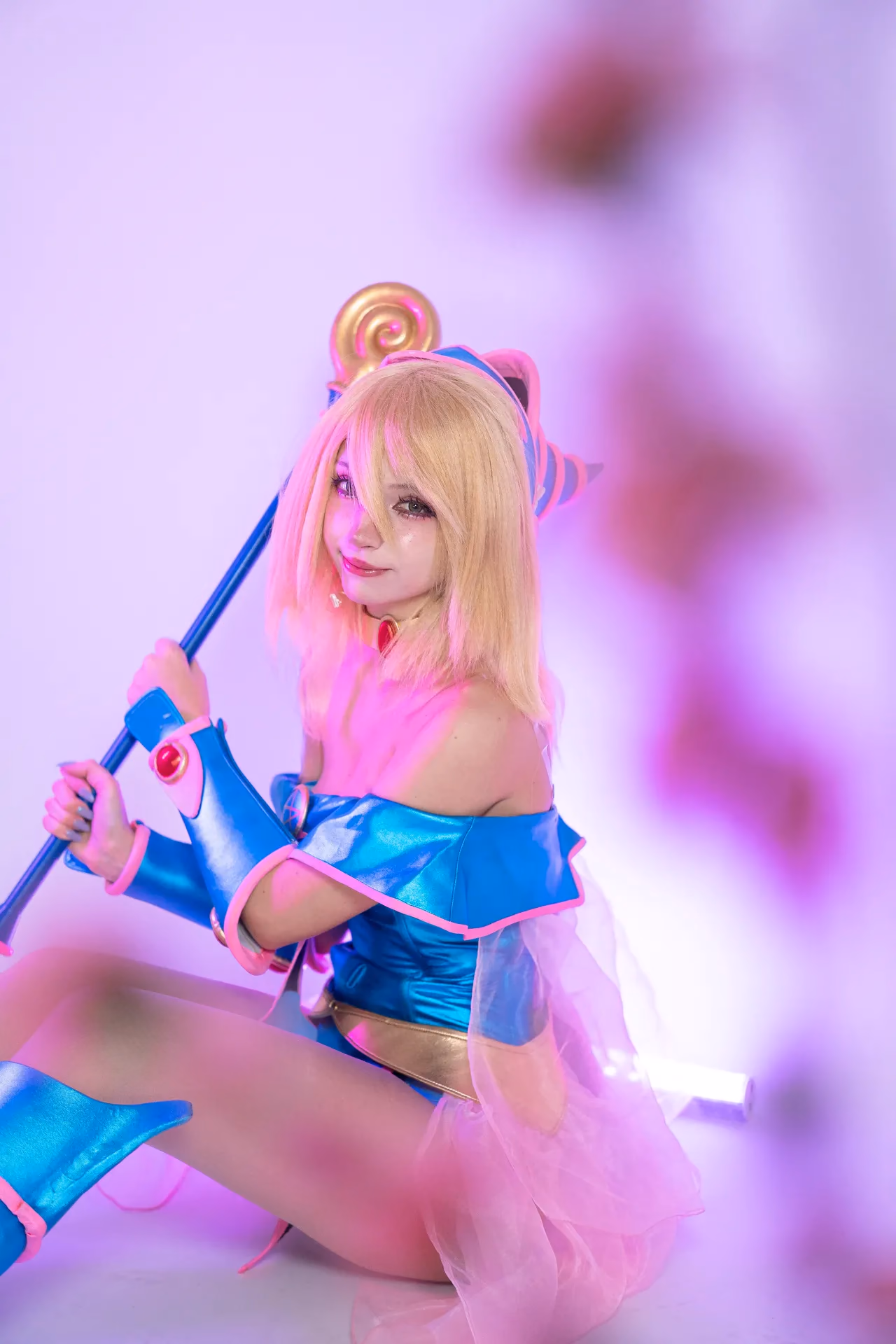 Himee.lily as Dark Magician Girl — cosplay photo 24 of 70