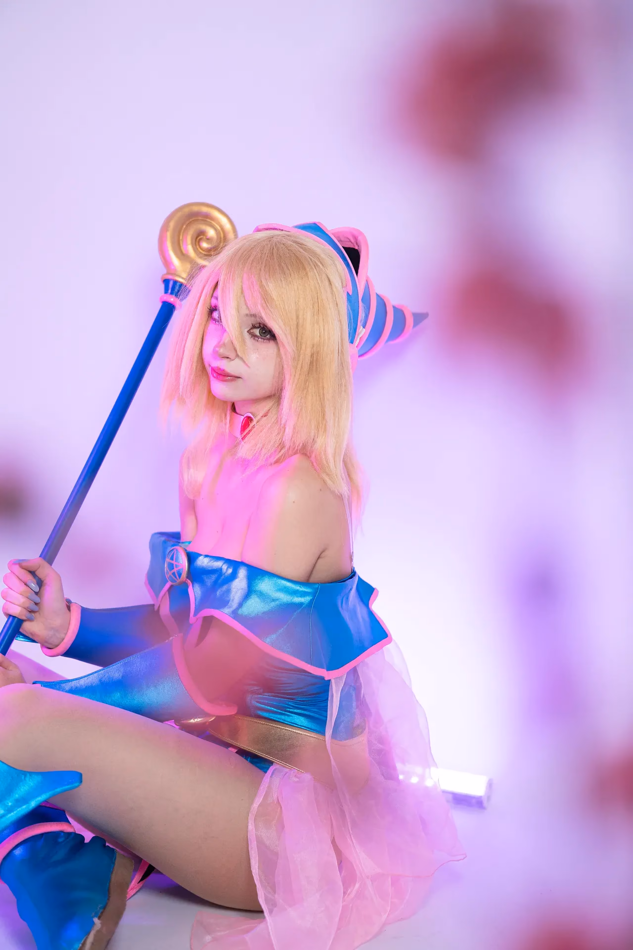 Himee.lily as Dark Magician Girl — cosplay photo 26 of 70